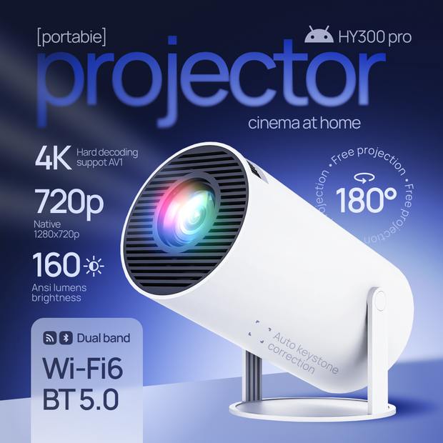 Portable Pro Projector By Mavier