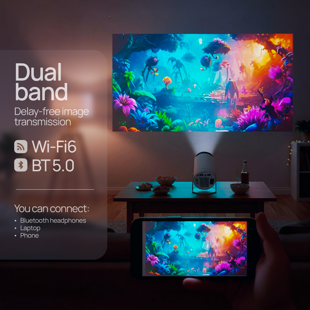 Portable Pro Projector By Mavier