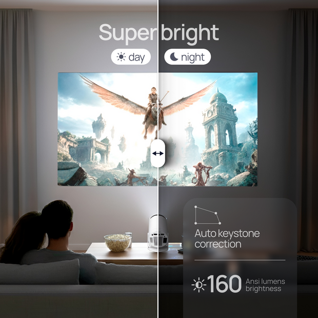 Portable Pro Projector By Mavier