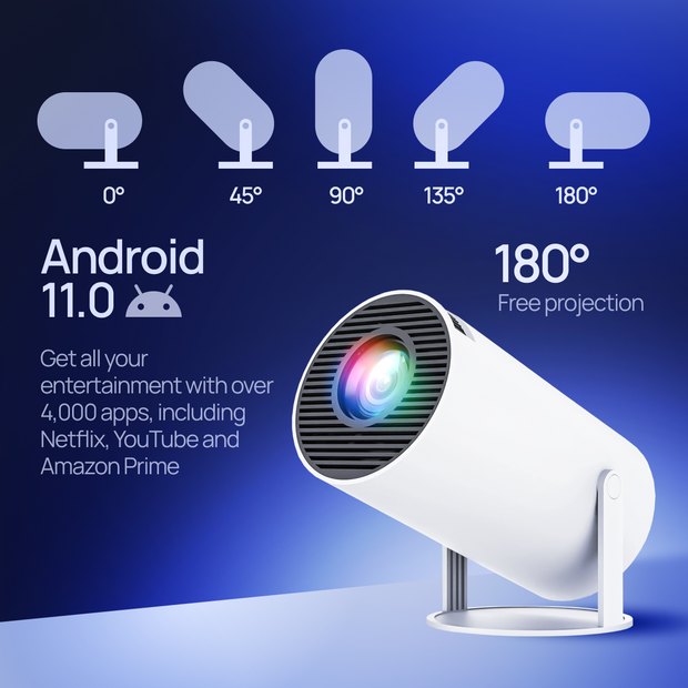 Portable Pro Projector By Mavier